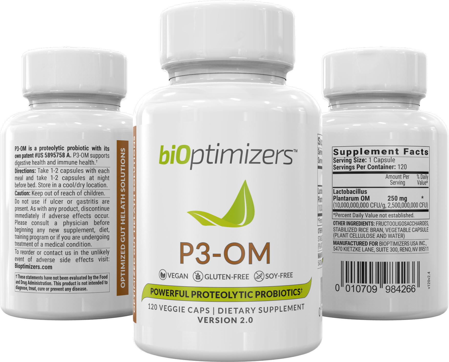 BiOptimzers™ P3-OM Probiotic image 0