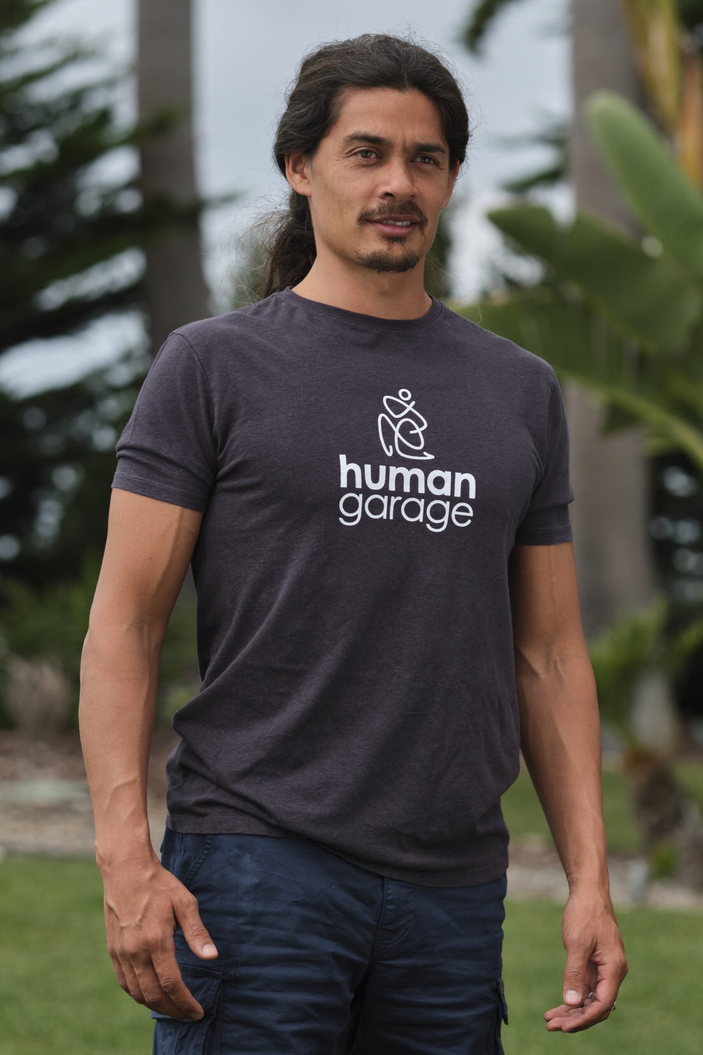 Human Garage T-Shirt Men image 1