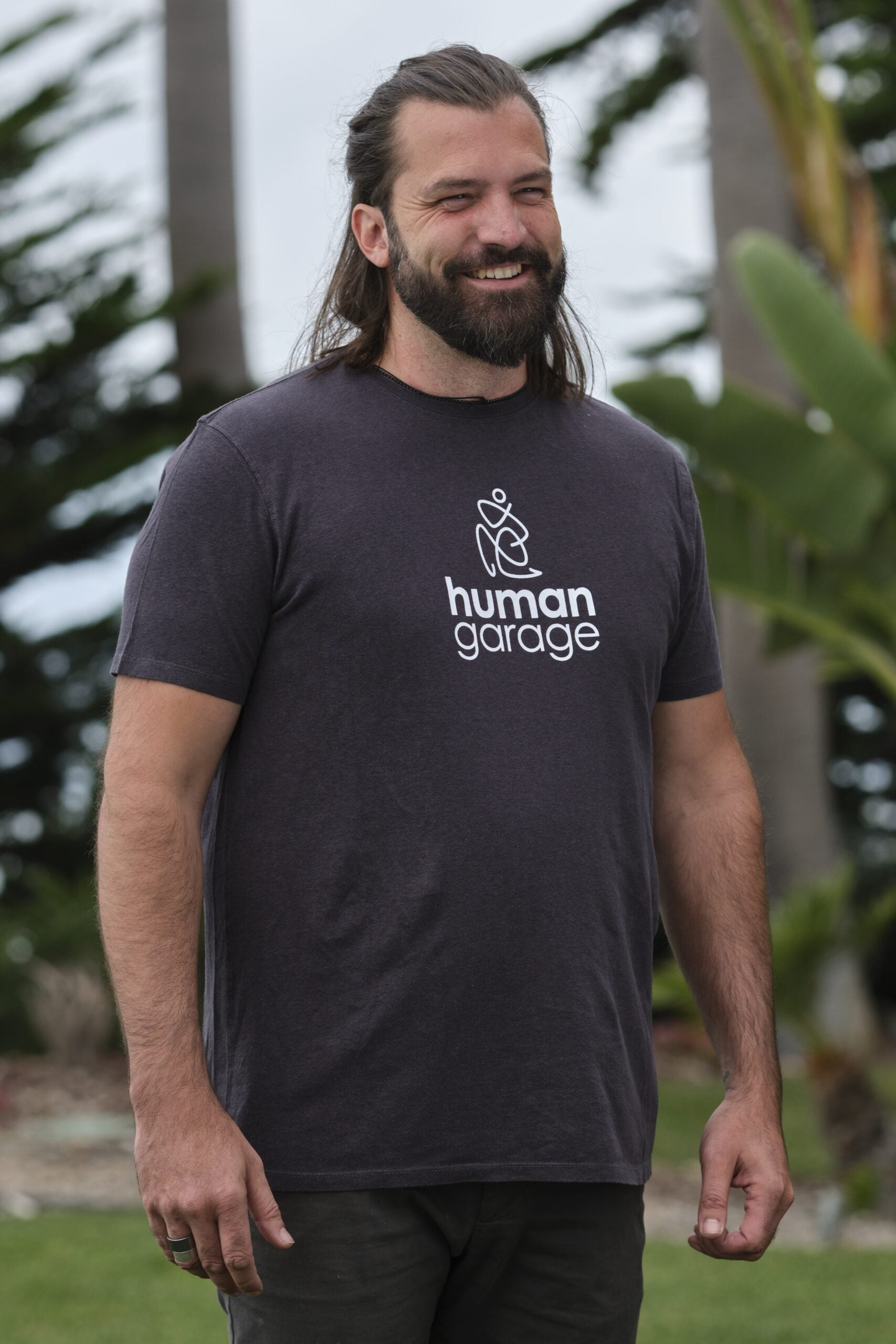 Human Garage T-Shirt Men image 2